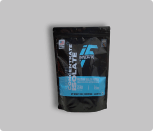 Innerfix Lab Tested Premium Whey Protein Travel Pouch – 10 Sachets (5 Flavours, 2 Each)